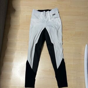 Kerrits Full Seat Black and White Breeches